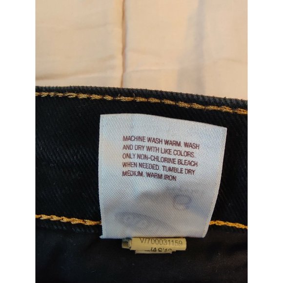 Old Navy Women's the Diva Black Denim Jeans / Regular (size 6) - Picture 5 of 7